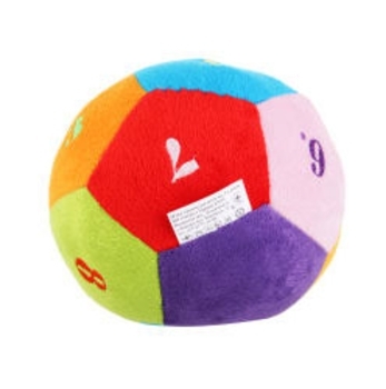 М'яка іграшка Tigres М'ячик з цифрами (ІГ-0001) - Pampik - 2