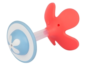 Прорезыватель-погремушка Pigeon Munch teether Персиковый клевер (13241) - Pampik - 2