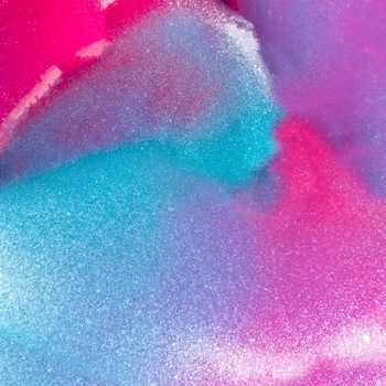 Іграшкова маса для ліплення Genio Kids м'яльницю-жмялка 2 в 1, рожевий з блакитним, 500 г (SLI07) - Pampik - 4