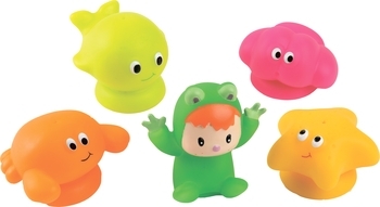 Набір іграшок для ванної Smoby Cotoons Веселі тварини (110608) - Pampik - 3