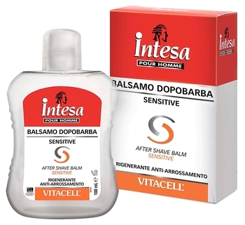 Бальзам после бритья для чувствительной кожи Intesa Vitacell Afer Shave Balm Sensitive, 100 мл - Pampik - 3