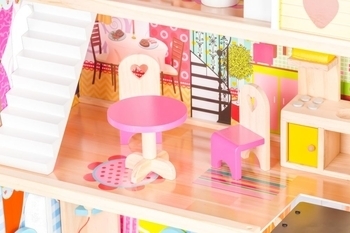 Ляльковий будиночок Ecotoys Малинова резиденція (4120) - Pampik - 7