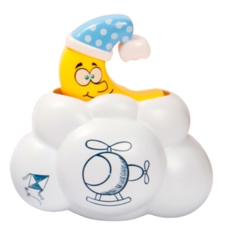 Іграшка для купання Lindo Хмаринка-місяць (8366-50A) - Pampik
