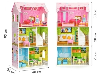 Ляльковий будиночок Ecotoys М'ятна резиденція (W08123) - Pampik - 5