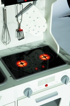 Дитяча дерев'яна кухня Ecotoys зі світлом і звуком (TL10181) - Pampik - 6