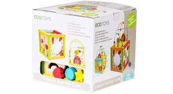 Дерев'яний бізікуб Ecotoys (1004) - Pampik - 5