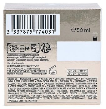 Антивіковий крем для зменшення глибоких зморшок Vichy Neovadiol Replenishing Anti-Sagginess Day Cream, 50 мл - Pampik - 3