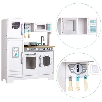 Дитяча дерев'яна кухня Ecotoys (TL18061) - Pampik - 3