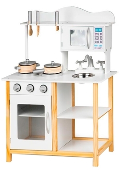 Дитяча дерев'яна кухня Ecotoys (TK040A) - Pampik