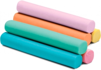 Пластилін класичний CoolPack Пастель, 6 кольорів (84972PTR) - Pampik - 2