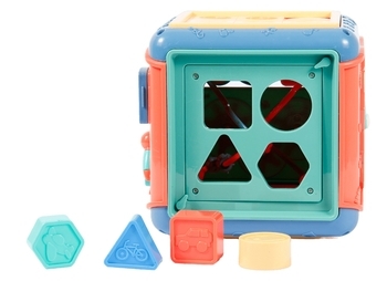 Розвиваюча іграшка Lindo Бізікуб (668-157) - Pampik - 8