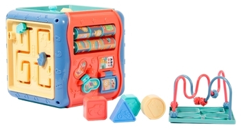 Розвиваюча іграшка Lindo Бізікуб (668-157) - Pampik