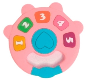 Прорізувач Lindo, рожевий (Li 327) - Pampik