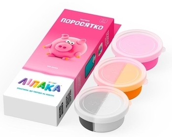 Набір самозатвердіваючого пластиліну Ліпака Порося (30045-UA01) - Pampik - 2