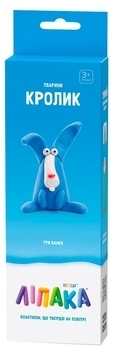 Набор самозатвердіваючого пластиліну Ліпака Кролик (30050-UA01) - Pampik