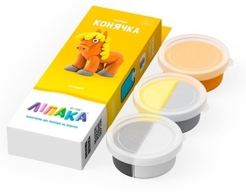 Набір самозатвердіваючого пластиліну Ліпака Конячка (30046-UA01) - Pampik - 2