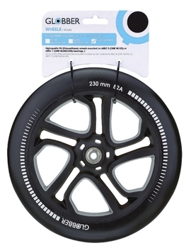 Колесо к самокатам Globber One NL, 230 мм, черный (526-015) - Pampik