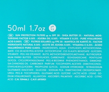 Зволожувальний живильний крем Babe Laboratorios з SPF 20, 50 мл - Pampik - 4