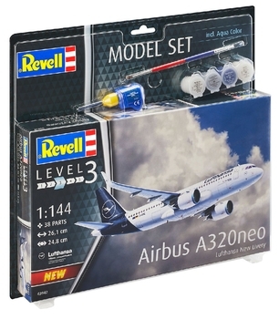 Збірна модель-копія Revell Літак Аеробус A321 Neo (RVL-63942) - Pampik