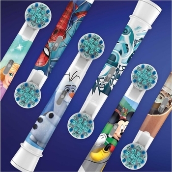 Насадка для электрической зубной щетки Oral-B Kids Frozen II, 4 шт. - Pampik - 3