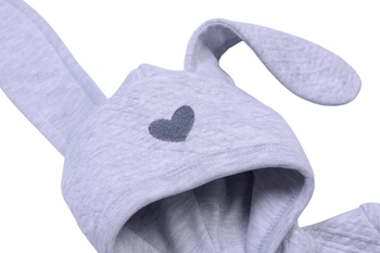 Комбінезон Baby Veres Bunny, капітон, р. 68, сірий (101-11.7.68) - Pampik - 2