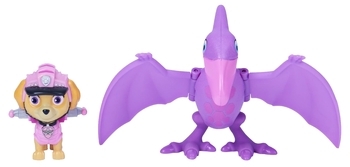 Колективний фігура Spin Master Щенячий патруль Дино-місія Скай з динозавром (SM17706/1653) - Pampik