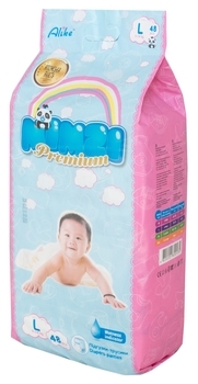 Підгузки-трусики Mimzi Premium L (9-14 кг), 48 шт. - Pampik - 2