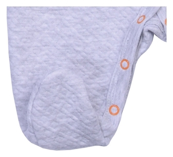 Комбінезон Baby Veres Bunny, капітон, р. 68, сірий (101-11.7.68) - Pampik - 4