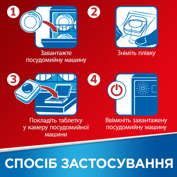 Таблетки для миття посуду в посудомийній машині Somat All in One, 90 шт. - Pampik - 8