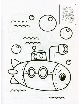 Игрушечная полка. Мои первые раскраски - Pampik - 5