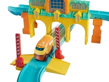 Паровозик Chuggington Суперчаггер на батарейках (EU890404) - Pampik - 5