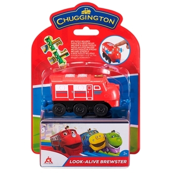 Паровозик Chuggington Вілсон з механічною функцією та пазлом (EU890301) - Pampik - 5