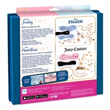 Набор для создания шарм-браслетов Make it Real Disney&Juicy Couture Холодное сердце (MR4441) - Pampik - 4