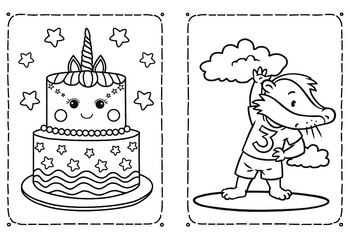 Розмальовка Кумедні малюки - Pampik - 5