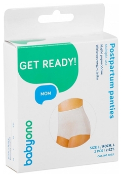 Трусики післяпологові BabyOno, L, 2 шт. (503/L) - Pampik - 2