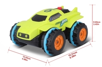 Машинка на радіокеруванні Maisto Cyklone Aqua, зелений (82142 Green) - Pampik - 3