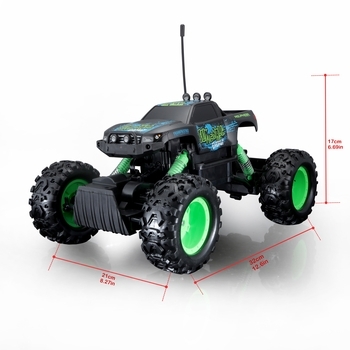 Машинка на радіокеруванні Maisto Rock Crawler, чорний (81152 Black) - Pampik - 6