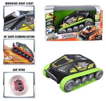 Танк на радиоуправлении Maisto Tread Shredder, черно-зеленый (82101 black/green) - Pampik - 4