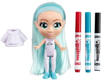 Набор для творчества Crayola Colour n Style Стильные девченки Скай (918938.005) - Pampik - 4