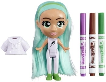 Набір для творчості Crayola Colour n Style Стильні дівчата Джейд (918937.005) - Pampik - 4