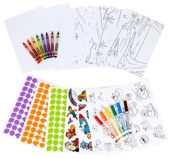 Набір для творчості Crayola з наклейками (256278.006) - Pampik - 5