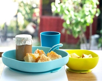 Силиконовая миска Beaba Babycook, салатовый (913432) - Pampik - 5