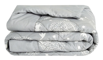 Одеяло Aden + Anais Сoll-dream forest, муслин, 102х80 см, серый (AWSL10002) - Pampik