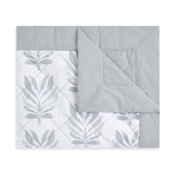 Одеяло Aden + Anais Сollection-zenith, муслин, 180х153 см, серый с белым (AWLL10001) - Pampik - 2