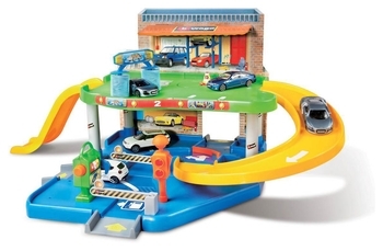 Ігровий набір Bburago Гараж 1:43, 2 рівня (18-30039) - Pampik - 2