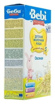 Молочна каша Bebi Premium вівсяна, 250 г - Pampik - 9