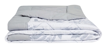 Одеяло Aden + Anais Сollection-zenith, муслин, 180х153 см, серый с белым (AWLL10001) - Pampik