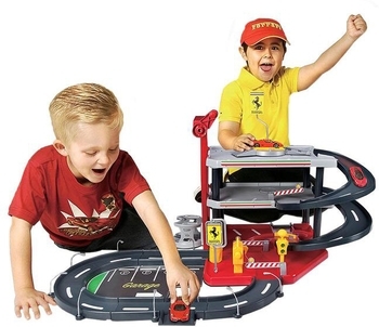 Игровой набор Bburago Гараж Ferrari, 3 уровня (18-31204) - Pampik - 3