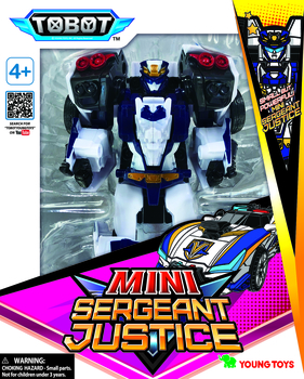 Робот-трансформер Tobot Детективи Галактики міні Сержант Джастіс (301099) - Pampik - 3