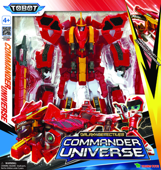 Робот-трансформер Tobot Детективи Галактики Командер Юніверс (301093) - Pampik - 4